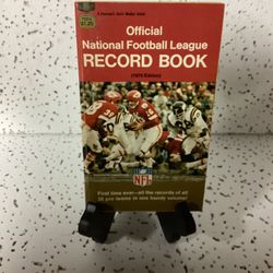 Official National Football League Record Book (1970 Edition)