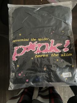 Sp5der P*NK Hoodie V1