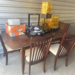 Table And 4 Chairs