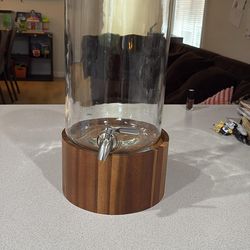 Glass Water and Lemonade Dispenser