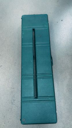 Vintage Green Protecto Kaddy Hard Bow Gun Case Made In USA 56"x15"x6”