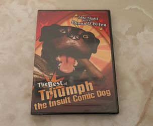 The Best of Triumph the Insult Comic Dog (DVD, 2004) Conan O’Brien New SEALED