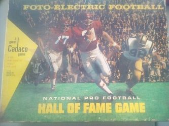 Foto-electric football board game