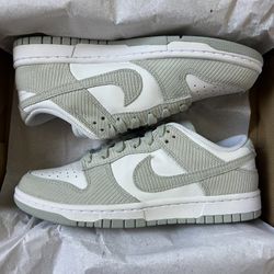 Nike Dunk Low Silver Corduroy (Size 5, 5.5, 6, 6.5, 7, 7.5)