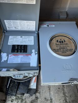 Electrical Material, Breakers, Connectors, Timers, Disconnects Etc
