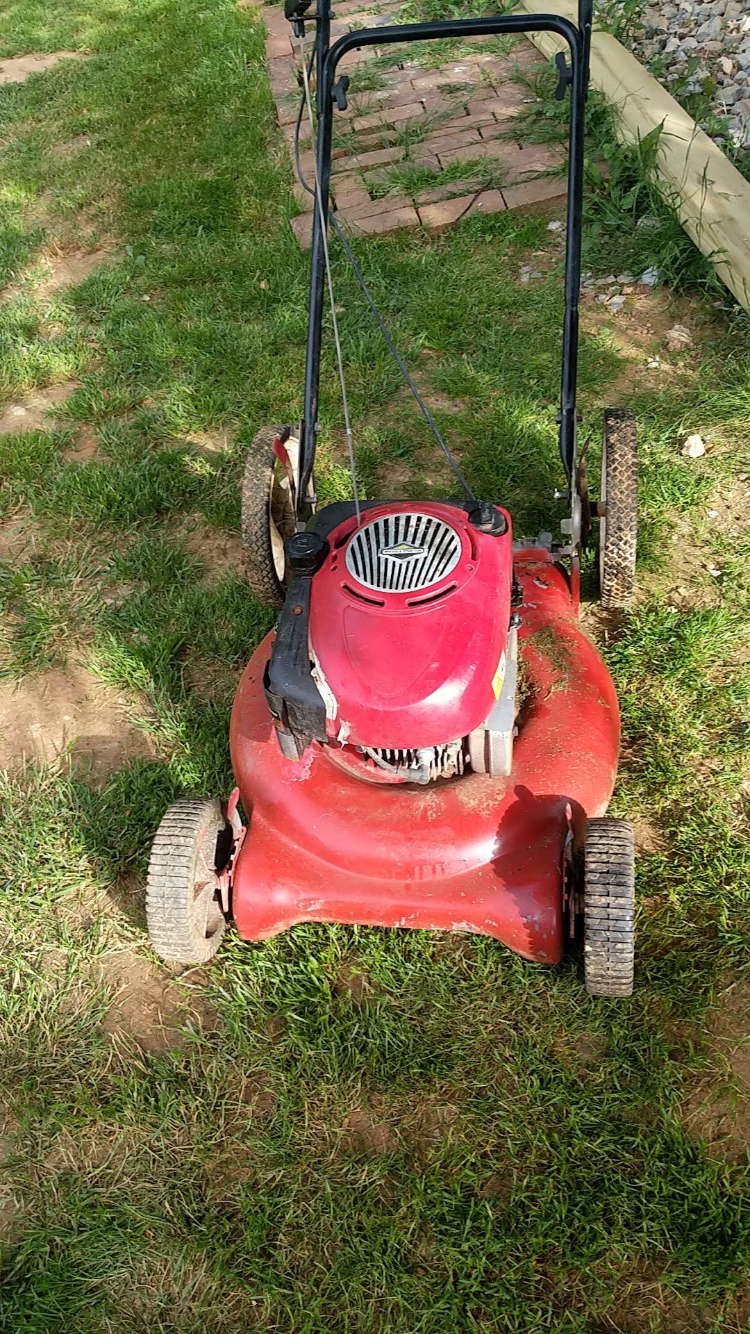 Lawn mower crasftman