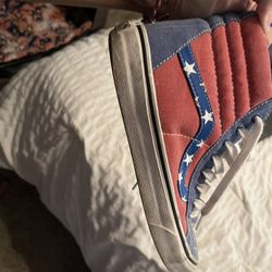 Vans USA Flag High Tops