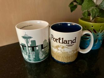 Starbucks Seattle & Portland Mugs