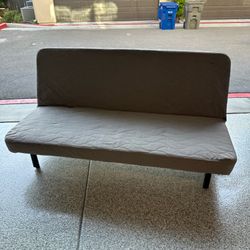 IKEA NYHAMN Futon Gray Sleeper Sofa Bed Foam Mattress