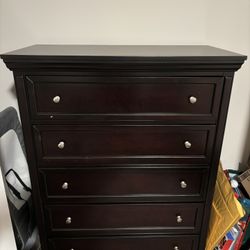Bed Frame And Dresser Set