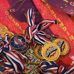Medals  and ribbons 48 medals 🏅 42 award ribbons school/ etc