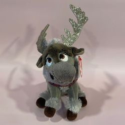 TY Sparkle SVEN Frozen Disney plush stuffed animal 11” Beanie Baby Sparkle 