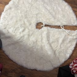 Tree Skirt Big Nice Of White 