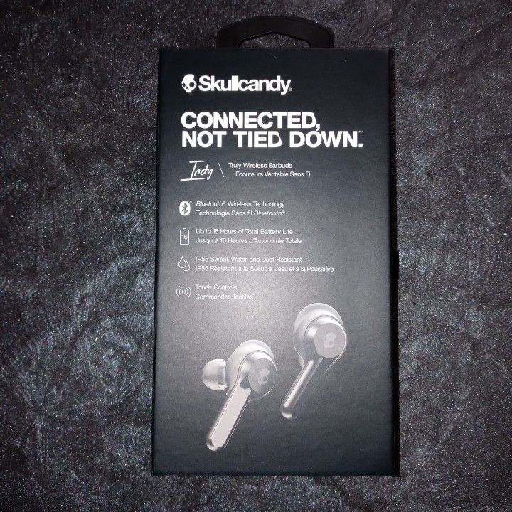 Skullcandy Indy Bluetooth Wireless Earbuds W/ Touch Controls