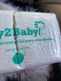 100 diapers size 3 baby2baby