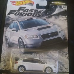 Hot Wheels Fast And Furious Subaru WRX STI 