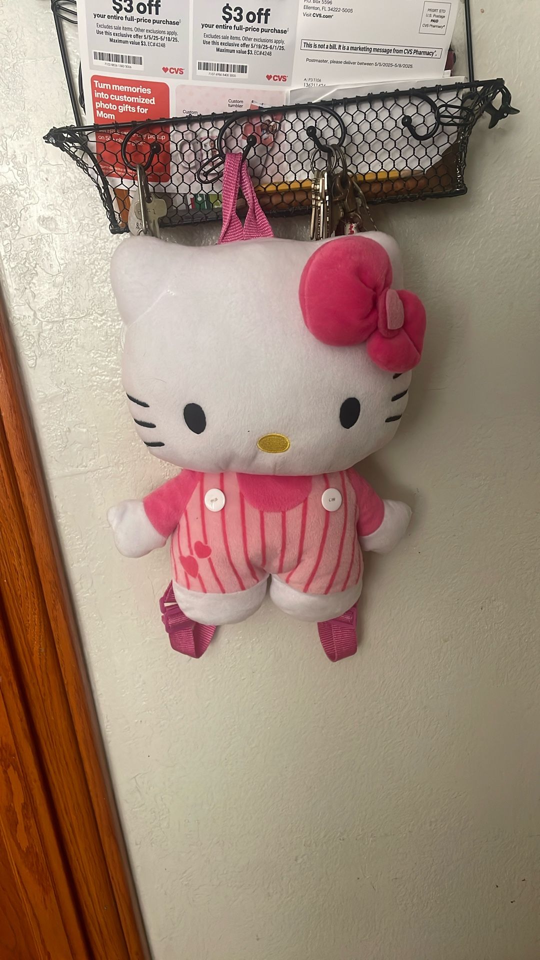 Hello Kitty Plushie BACKPACK