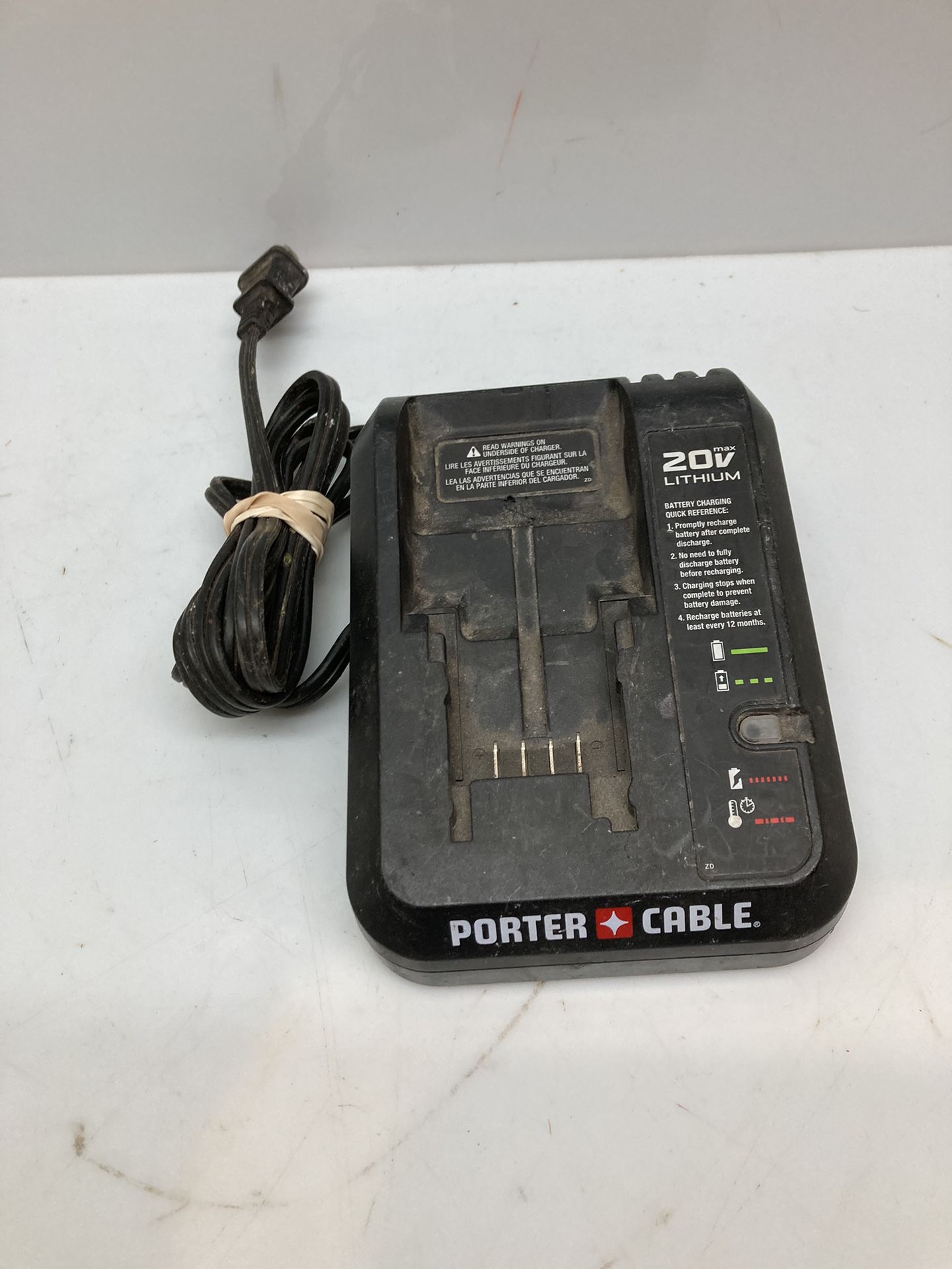 Porter Cable Charger PCC691L Lithium 20 Volt 