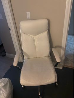 White office chair