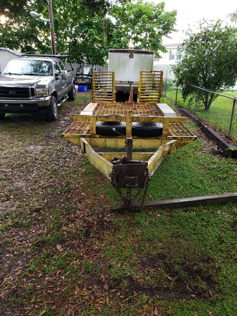 Heavy duty trailer as is. 8x16