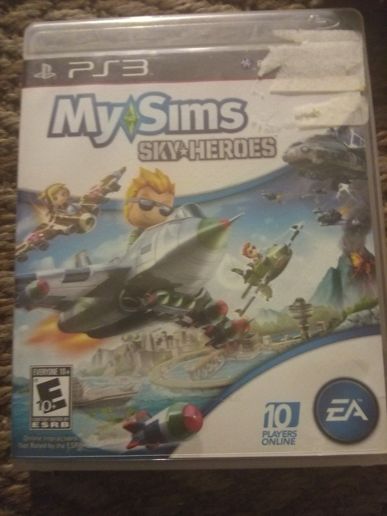 PS3 Mr Sims Sky Heroes