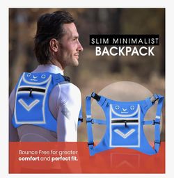 Running Reflective, Backpack Vest