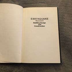 Earthquake Resistant building design and construction book