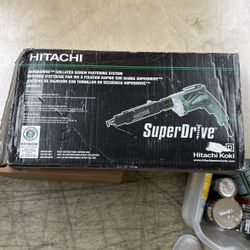 Metabo HPT SuperDrive Collated Screwdriver | 24.6 Ft Power Cord | 6.6 Amp Motor | W6V4SD2
