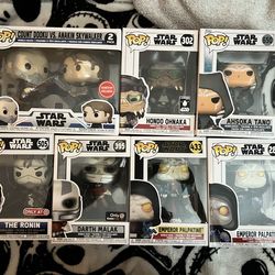 Star Wars Funko pops