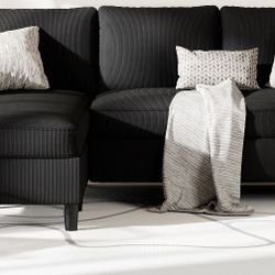 Black 3 Seat Sofia With Chaise 