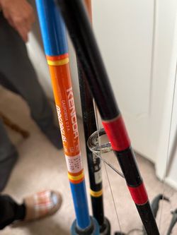 7 fishing poles must pick up west la