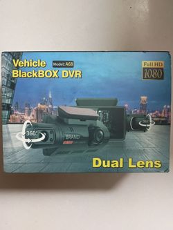 Vehicle BlackBox DVR Dual Lens Dash Camera A68