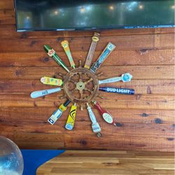 Beer Tap Captains Wheel
