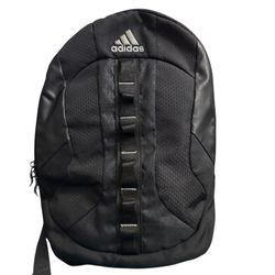 Black Adidas Backpack Lots Of Compartments Laptop, iPad For School, Work Gym Carryon 