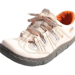 New Women's 6.5 Casual Lace-up Breathable Mesh Leather Sneakets