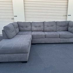 Gray Ashleys Furniture Sectional(WILL DELIVER)