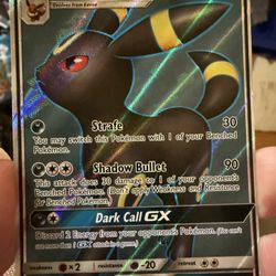 Pokemon FULL ART Umbreon GX
