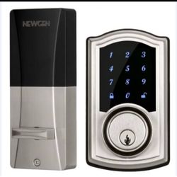 Touchscreen Electronic Deadbolt Lock with Keyless Entry Keypad