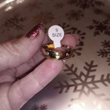 New Unisex Stainless Steel Ring Size 9 Browsville $15