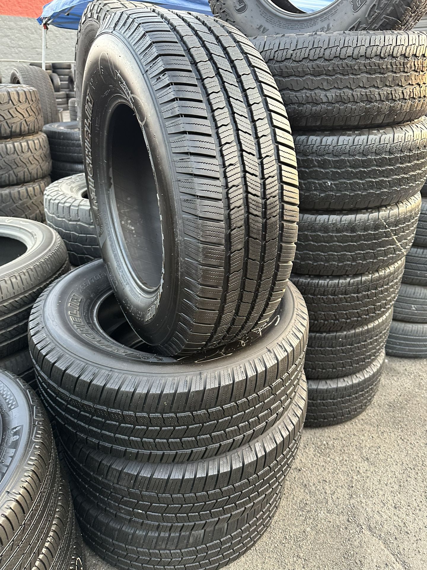 265/70/17 Set Of Michelin Tires Installed