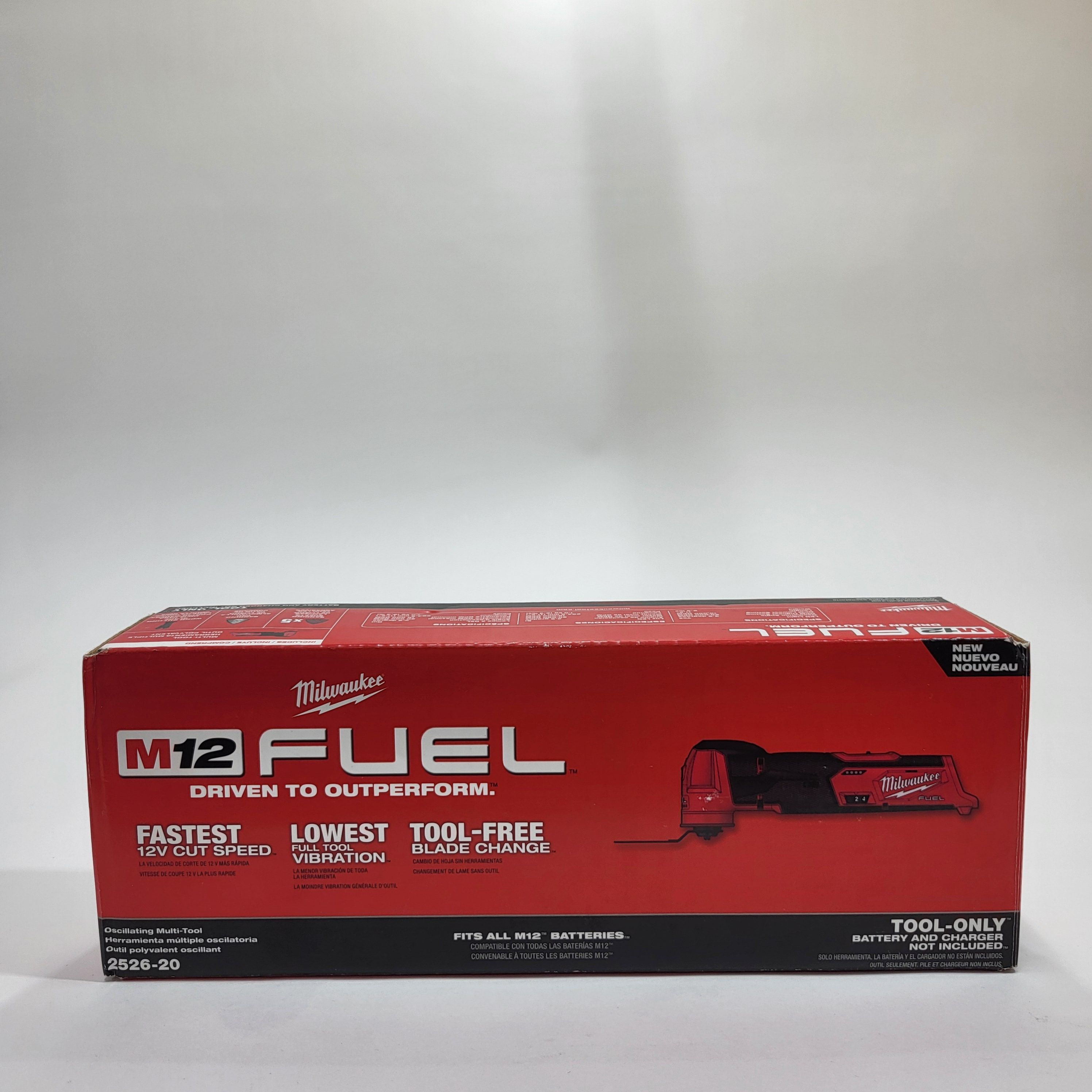 New Milwaukee 2526-20 M12 12V M12 FUELâ„¢ Oscillating Multi-Tool Success