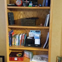 Custom Corner Desk And Bookcase