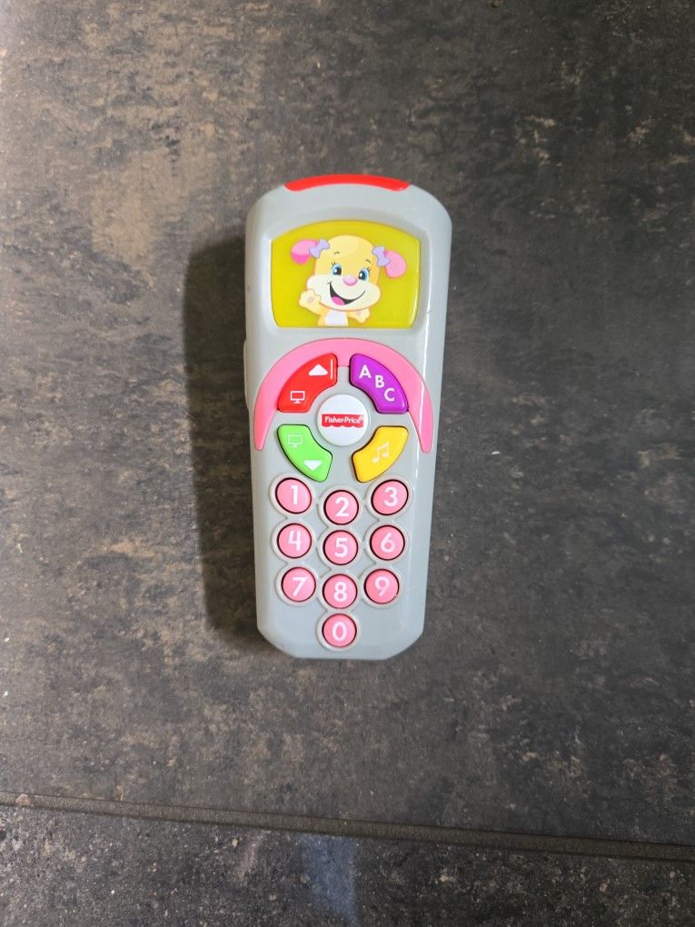 Fisher Price Toy TV Remote