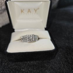 Diamond Engagement Ring And Band