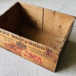 Vintage Whiskey Box