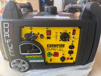 Champion 3400 Watt Dual Fuel RV Ready Portable Inverter