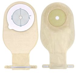 GEYIWSSXY Pack of 20 Colostomy Bags, Disposable Drainage Bags for Colostomy, Ileostomy, Ostomy Care (20-65 mm)