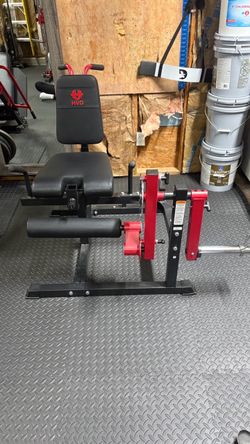 HVO Leg Extension and Curl Machine