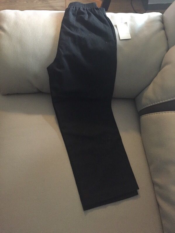Boy black dress pants