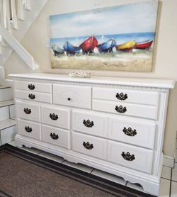 WHITE-DRESSER- DELIVERY AVAILABLE